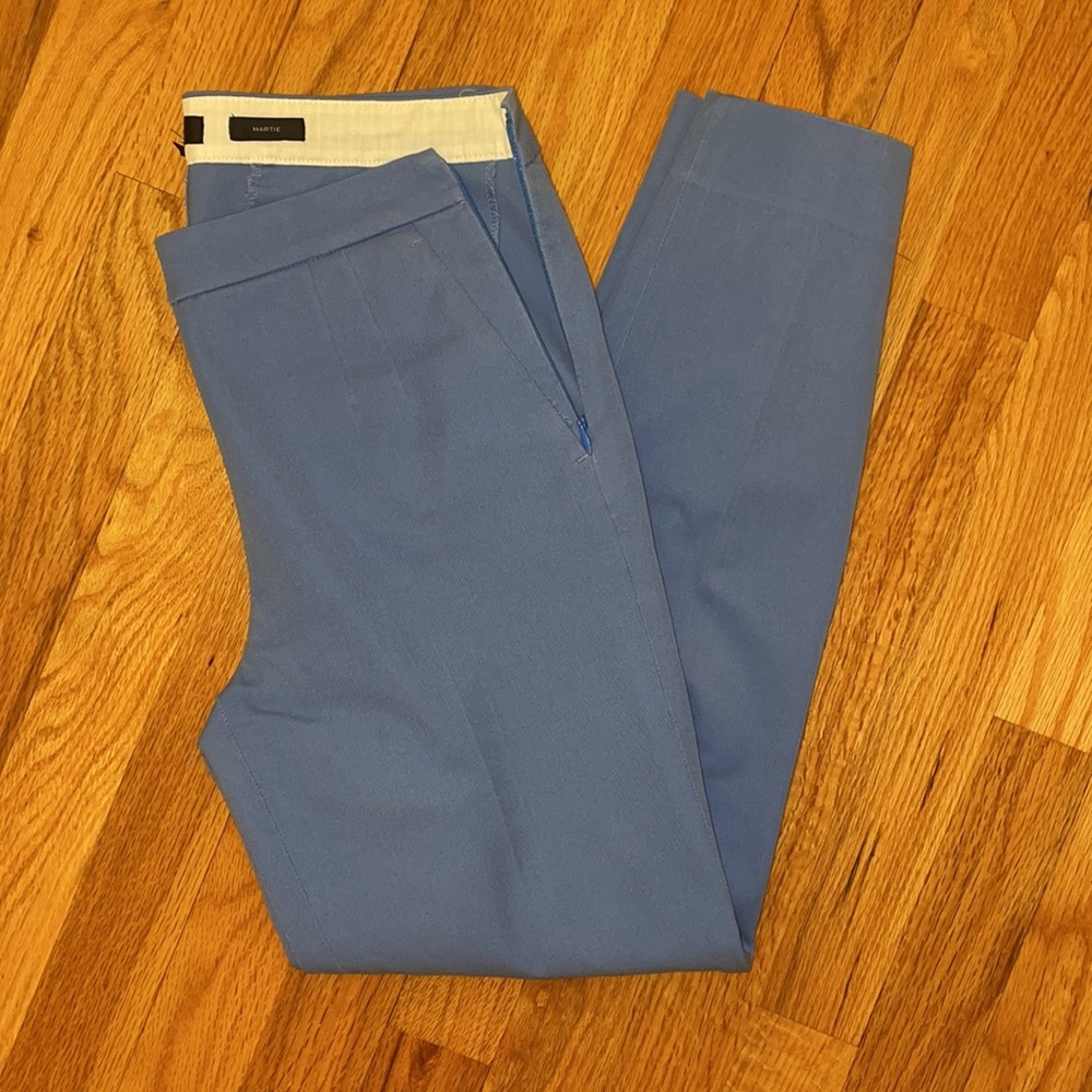 J. Crew Martie pants size 0 light blue